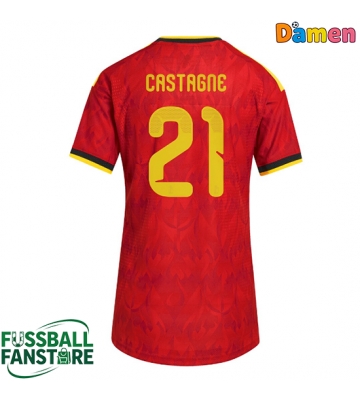 Belgien Timothy Castagne #21 Replik Heimtrikot Damen WM 2026 Kurzarm